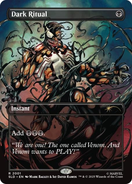 Magic the Gathering Secret Lair x Marvel's Spider-Man: Venom